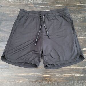 Savage Tacticians Men's Black Athletic Shorts w/ Camo Liner Medium